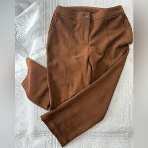 Tribal Women's Straight Leg Pants in Rich Brown